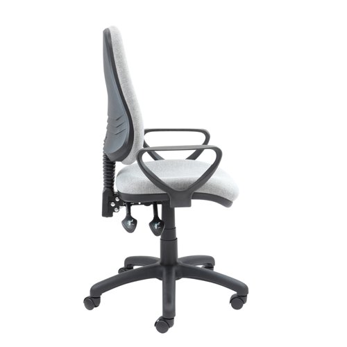 Vantage 100 2 lever PCB operators chair with fixed arms - grey | V101-00-G | Dams International