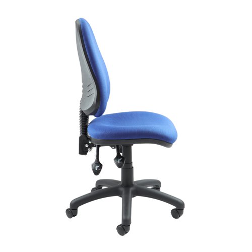 Vantage 200 3 lever asynchro operators chair with no arms - blue  V200-00-B