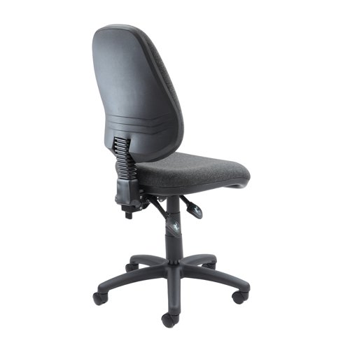 Vantage 200 3 lever asynchro operators chair with no arms - charcoal