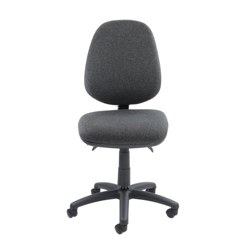 V200-00-C Vantage 200 3 lever asynchro operators chair with no arms - charcoal