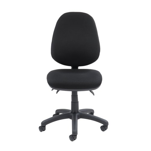 V200-00-K Vantage 200 3 lever asynchro operators chair with no arms - black
