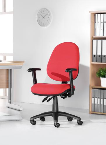 M-V200-00 | The Vantage 200 fabric chair is a highly versatile office chair suitable for a wide array of different tasks and applications. Designed for users who demand comfort and the ability to tailor functions to fit any environment, the Vantage 200 is the right choice for work stations, collaborative spaces, and everything in between.