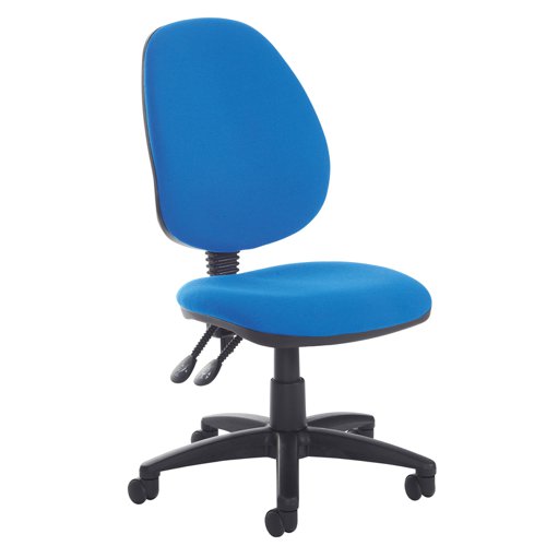 Jota High fabric back PCB operator chair with no arms - made to order