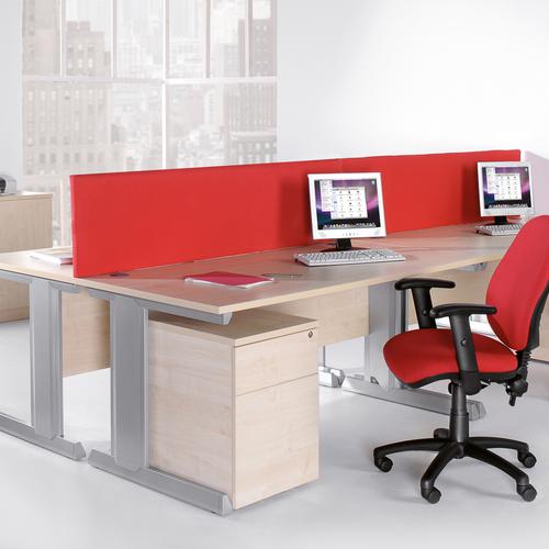 Vivo straight desk 800mm deep Office Desks M-V8