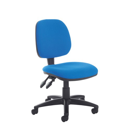 Jota Medium fabric back operator chair with no arms - made to order