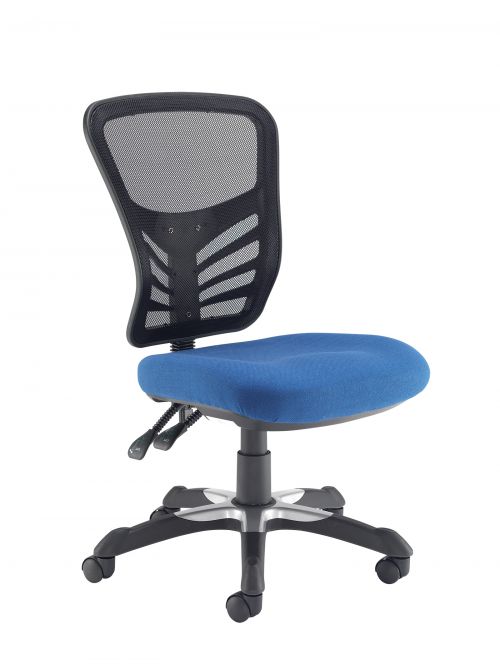 Vantage Mesh 2 Lever Chair Task With No Arms Blue Office Vantage Mesh 2 Lever Chair Task With No Arms Blue