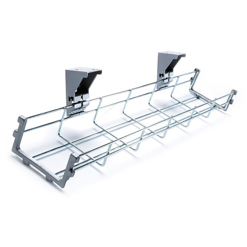 Drop down cable management tray 1400mm long
