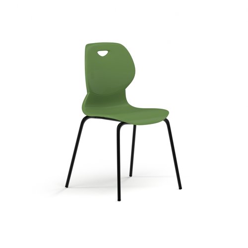 Zara - Multi-Purpose Chair Forest, 4 Legged Black Base