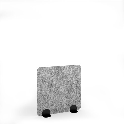 Zigzag Acoustic Floor Standing Black Metal Base Legs 1200w 1200h - Dark Silver Grey