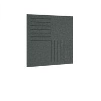 Bevelled Acoustic Ceiling - Wall Tiles 590w - Moonlight Grey
