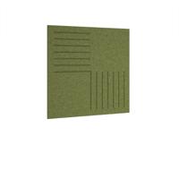 Bevelled Acoustic Ceiling - Wall Tiles 590w - Reed Green