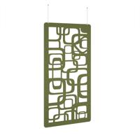 Bygone Hanging Panel 1200w - Reed Green