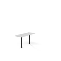 Chatbox floor fixed table for Quattro models - White top