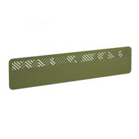 Chevron Acoustic Desktop Screen 1800w - Reed Green