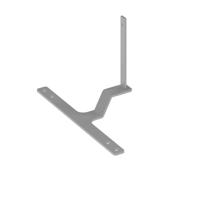 Connex Sliding Bracket for Screens - Silver
