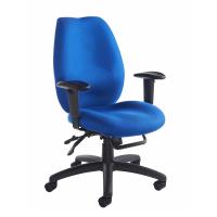 Cornwall multi functional operator chair - blue