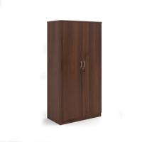 Systems double door cupboard 2000mm high - Walnut