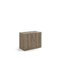 Systems double door cupboard 800mm high - Nebraska Oak