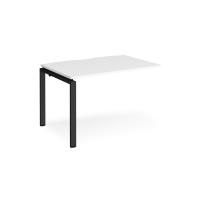 Adapt add on unit single 1200mm x 800mm - black frame, white top