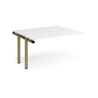 Adapt add on unit single 1400mm x 1200mm - green frame, white top
