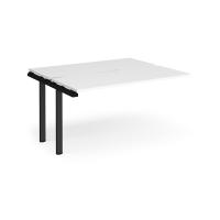 Adapt add on unit single 1400mm x 1200mm - black frame, white top