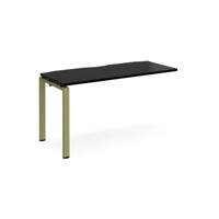 Adapt add on unit single 1400mm x 600mm - green frame, black top