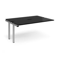 Adapt add on unit single 1600mm x 1200mm - silver frame, black top