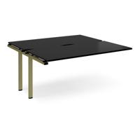 Adapt add on unit single 1600mm x 1600mm - green frame, black top