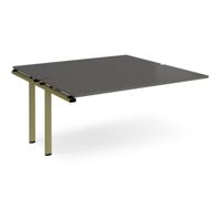 Adapt add on unit single 1600mm x 1600mm - green frame, storm grey top