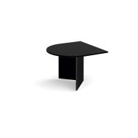 Arrow head leg radial extension table 1000mm x 1000mm - Black