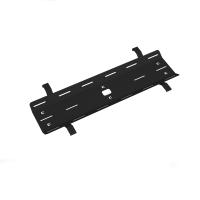 Double drop down cable tray & bracket for Adapt and Fuze desks 1400mm - black