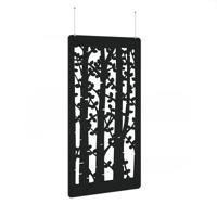 Ebony Hanging Panel 1200w - Black