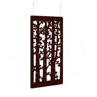 Ebony Hanging Panel 1200w - Maroon