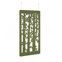 Ebony Hanging Panel 1200w - Reed Green