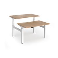 Elev8 Luxe Sit-Stand Back-To-Back Desks