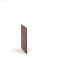 Flux single side finishing panel for 900mm high locker - rusty red