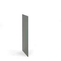 Flux single side finishing panel for 1300mm high locker - reed green