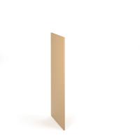 Flux single side finishing panel for 1300mm high locker - sand yellow