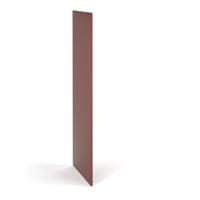 Flux single side finishing panel for 1700mm high locker - rusty red