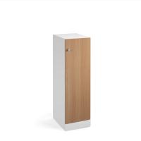 Flux 1300mm high lockers with one door - cam lock