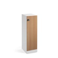 Flux 1300mm high lockers with one door - mechanical lock