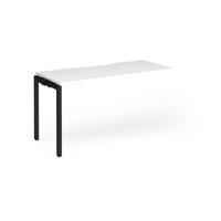 Connex Goal-Post 1400 x 600 x 725mm Single Add On Bay - Black Frame / White Top