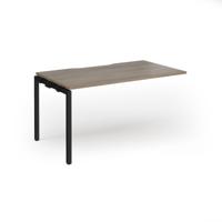 Connex Goal-Post 1400 x 800 x 725mm Single Add On Bay - Black Frame / Nebraska Oak Top
