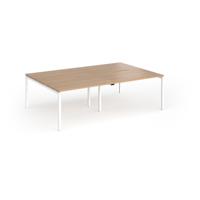 Connex Goal-Post 1600mm Deep Back to Back Desk (4 x)