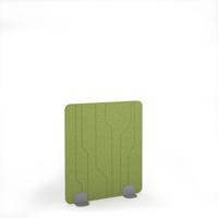 Grain Acoustic Floor Standing Silver Metal Base Legs 1200w 1400h - Fruit Green