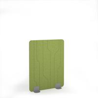 Grain Acoustic Floor Standing Silver Metal Base Legs 1200w 1600h - Fruit Green