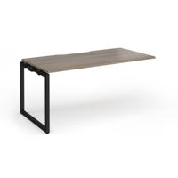 Connex Plus O Frame 1600 x 800 x 725mm Single Add On Bay - Black Frame / Nebraska Oak Top