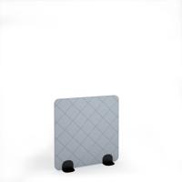 Lattice Acoustic Floor Standing Black Metal Base Legs 1200w 1200h - Light Grey