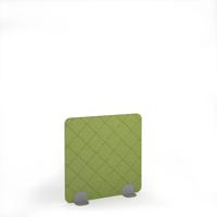 Lattice Acoustic Floor Standing Silver Metal Base Legs 1200w 1200h - Fruit Green