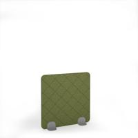 Lattice Acoustic Floor Standing Silver Metal Base Legs 1200w 1200h - Reed Green